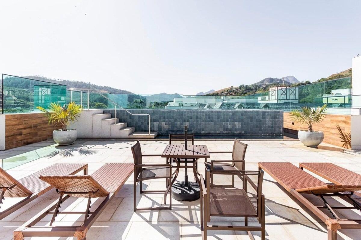 Apto Itaipava, Piscina Borda Infinita, Montanha Petrópolis Εξωτερικό φωτογραφία